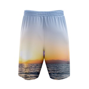 High Quality Sublimation Shorts Lightweight Breathable Fabric Comfortable Fit Vibrant Print New Design Sublimation Shorts - Product Image 3