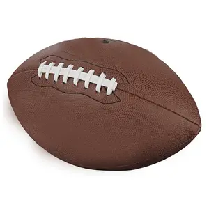 शीर्ष गुणवत्ता अमेरिकी फुटबॉल चमड़े की गेंद कस्टम लोगो पु चमड़े नमूना उपलब्ध मशीन सिले मिनी चमड़े की गेंद रग्बी गेंद