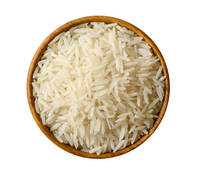 India Long Grain Basmati Rice-Premium White Dried Soft Rice in 20Kgs