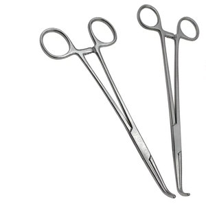 Pinza Hemostática de Pedículo Renal de Alta Calidad, Pinza de Bloqueo para Arterias, Instrumento Quirúrgico de Acero Inoxidable Alemán con Certificación CE - Product Image 5