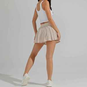 Tenue de sport pour femmes, tissu avancé régulateur d'humidité, confortable et flexible, pour athlètes professionnels, uniforme de tennis - Product Image 1