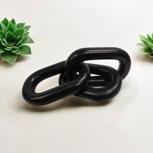 Cadenas Decorativas de Madera Modernas con Nudos de Cadena, Talladas a Mano, Acabado Pulido, para Baño, Suministro al por Mayor del Fabricante - Product Image 2