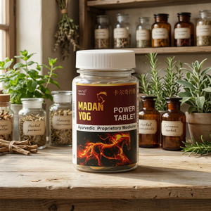 Comprimés à base de plantes Madan Yog, mélange botanique ayurvédique, formule traditionnelle de bien-être naturel, complément alimentaire à base de plantes pour la vitalité masculine - Product Image 6
