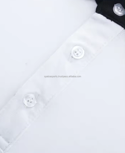 เสื้อโปโลผ้าฝ้ายมีกระดุมปกปิดและเสื้อโปโล100% ทรงพอดีตัวปกติระบายอากาศได้โลโก้ปักลายตามสั่ง - Product Image 4