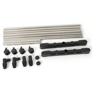 Appendiabiti da Porta a Barra Singola in Argento con Ripiano per Scarpe, Ideale per Appendere Vestiti - Product Image 5