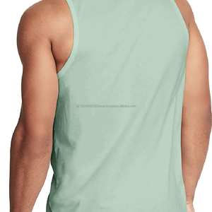 Débardeur de sport pour homme grande taille, best-seller, matière tricotée respirante, style décontracté, avec service OEM du Pakistan - Product Image 3