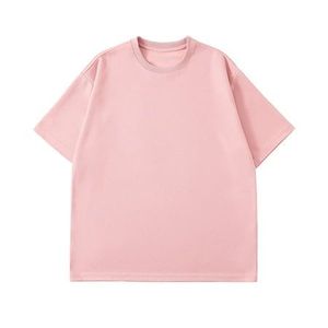 T-shirt surdimensionné de qualité supérieure, logo personnalisé, t-shirt pour homme, 100% coton, motif uni - Product Image 5