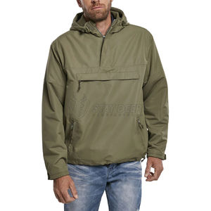 Chaqueta Táctica para Hombre, Diseño Cortavientos, Cierre de Cremallera, Nailon/Poliéster Ecológico, Color Personalizado para Senderismo y Camping - Product Image 3