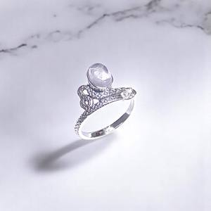 Anillo de Plata de Ley 925 con Piedra Preciosa de Amatista Natural, Precio al por Mayor, Joyería de Plata - Product Image 4