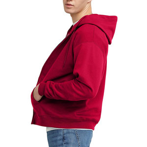 Hoodie pour homme hautement recommandé, prix de gros abordable, impression et logo personnalisés, fonction anti-rétrécissement, mélange de coton - Product Image 2