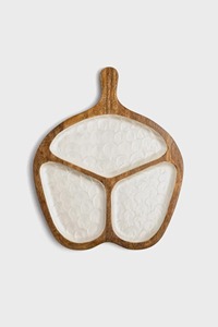 Premium Quality Wooden Platter Perfect For <b>Snacks</b> Serving In Cafes Restaurants And Hotels Elegant Food Serving <b>Plate</b> - Product Image 3