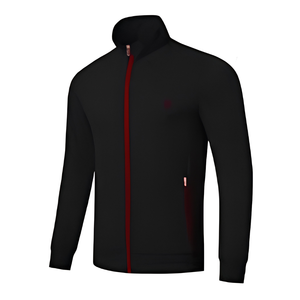 Ensemble de survêtement polaire doublé en microfleece brossé Teddy, isolant thermique, entièrement zippé, coupe-vent, réfléchissant, en demi-polyester - Product Image 1