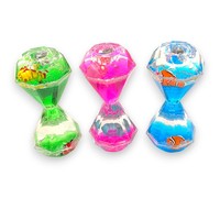 Jouets anti-stress à bulles flottantes lumineuses LED de 11 cm, motif animal, forme de diamant, matière plastique, design sculpté