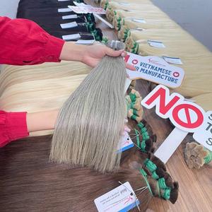 ผมสีเทาธรรมชาติ 100% พรีเมียมและแท้จากเวียดนาม มัดผมสีเทา น้ำหนัก 100 กรัม - Product Image 6