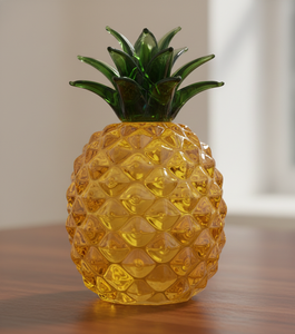 Pisapapeles de Cristal con Forma de Piña Hecho a Mano, Decoración de Cristal para el Hogar, Oficina, Coche, Regalo Decorativo - Product Image 2