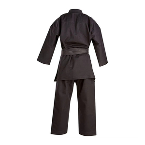 Kimono de Jiu-Jitsu Brésilien 100% Coton Durable Coupe Classique Unisexe Adulte Teint Uni Uniforme d'Arts Martiaux - Product Image 4