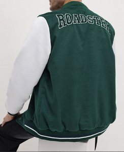 Nueva Chaqueta Varsity de Marca Privada para Hombre, Cuello Alto, Invierno, a la Moda, Bordado y Logotipo Personalizados en la Parte Delantera, Alta Calidad - Product Image 5