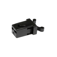 Verrou rotatif à poussoir pour montage en rack, pour armoire de serveur et équipement de communication, avec fixation fiable