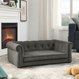 Elegante e Moderno Divano Letto per Cani, Comodo Divano Rialzato per Cani di Taglia Media e Grande, Arredamento Durevole per Animali Domestici - Product Image 3