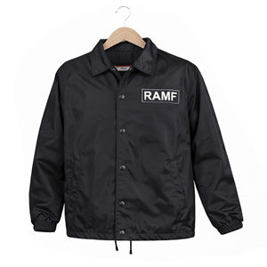 เสื้อแจ็คเก็ตบอมเบอร์กันลมกันน้ำ OEM ขายส่ง ผ้าโพลีเอสเตอร์/ไนลอน/คอตตอน สำหรับโค้ช  แบบเรียบๆ สไตล์สตรีทแวร์ ฮิปฮอป  สำหรับทุกเพศ - Product Image 6