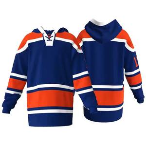 Sweat à capuche de hockey sur glace, impression sublimée, manches courtes, unisexe, adulte, respirant, 100% polyester, coupe classique, été, séchage rapide - Product Image 4