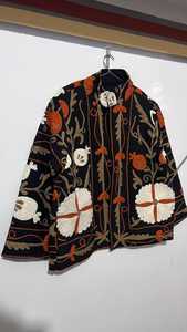 เสื้อแจ็คเก็ตแขนยาวทรงหลวมปักลายวินเทจพร้อมลายดอกไม้ คอตั้ง ผ้าฝ้ายใยไผ่ ใส่ได้ทุกฤดูกาล ชุดลำลอง - Product Image 3