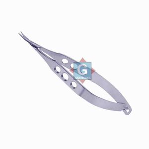 กรรไกรผ่าตัดแบบโค้ง McPherson-Westcott ใช้พลังงานด้วยมือ ได้รับการรับรองมาตรฐาน CE ใช้ซ้ำได้ คุณภาพสูง สีเทา รุ่น Rocks -1414-50 - Product Image 2