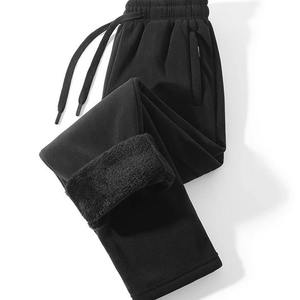 Pantalones Deportivos Extra Grandes de Alta Calidad para Hombre, Cintura Personalizable, Frente Plano, Cintura Elástica, Pantalones de Hombre con Tela de Lana - Product Image 5