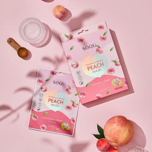 มาส์กกระชับผิว (5 ชิ้น/กล่อง) SOQU PLUMPING & FIRMING PEACH MASK SET _K beauty - Product Image 3