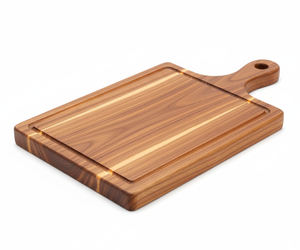 Wholesale Custom Acacia <b>Wood</b> Rectangle Cheese Board Cutting Block Handle 1.5cm Thick Dishwasher Safe Easy Clean Serving Z - Product Image 6