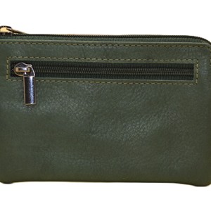Cartera de Cuero Genuino con Cierre de Cremallera, Múltiples Ranuras para Tarjetas, Diseño Minimalista Unisex, Corta - Product Image 5