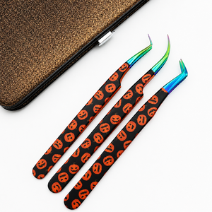 Pince à épiler pour sourcils en acier inoxydable à pointe inclinée personnalisée, écologique, durable et volumineuse - Product Image 5
