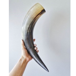 Corne à boire viking de la mythologie nordique – Vase à hydromel païen poli à la main - Product Image 2