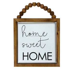 Letrero de pared de madera, tablero de placa, decoraciones colgantes, tablero de madera, admite personalización - Product Image 2