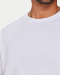 Camiseta de Algodón Puro para Hombre, Personalizada al por Mayor, 280GSM, Estilo Urbano, Corte Holgado, Manga Corta, Talla Grande - Product Image 4