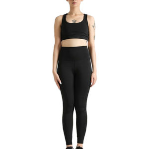 Nouvel ensemble de yoga pour femme 2026, imprimé sur le devant, respirant, avec leggings et soutien-gorge de sport, extensible dans les quatre sens, séchage rapide, taille élastique, pour l'entraînement - Product Image 1
