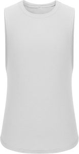 Débardeur en coton premium pour homme, personnalisable avec logo, sans manches, pour la gym, le fitness, l'entraînement, tissu respirant et doux, athlétique, musculation - Product Image 3