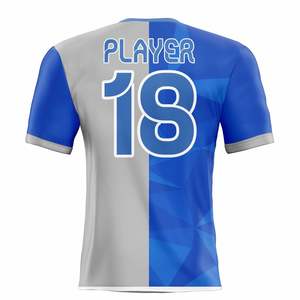 Uniformes de Fútbol Sublimados de Alto Rendimiento, Uniformes de Fútbol Personalizados, Ropa de Entrenamiento Ligera, Jersey de Fútbol Personalizado para Pedidos al por Mayor - Product Image 3