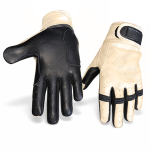 Guantes de Bateo de Cuero Rojo y Blanco de la Mejor Calidad, Profesionales, para Jóvenes y Adultos, Diseño Personalizado de Puño Corto, para Entrenamiento de Béisbol - Product Image 4