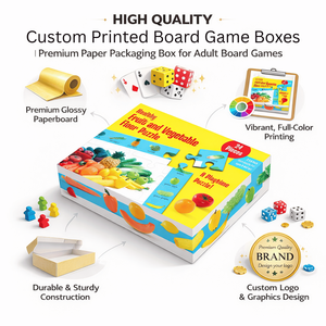 High Quality Custom Printed Board Game <b>Box</b> |Premium Paper Packaging <b>Box</b> for Adult Board Games |Logo Design Game <b>Box</b> Manufacturer - Product Image 6