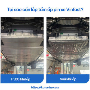 KATA Nueva Protección de Batería de Aleación de Acero, Magnesio y Aluminio, Moderna y de Fácil Instalación para Vinfast VF3, Protección de Lujo - Product Image 3