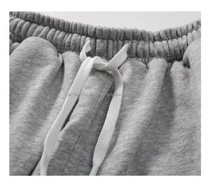 Pantalons cinq quarts pour hommes Shorts de sport respirants en couleur unie Décontracté Ample Grande taille Vêtements pour l'été - Product Image 6