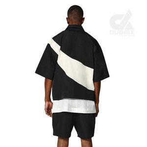 Ensembles de T-shirts décontractés élégants pour hommes, à faible MOQ, avec imprimés de dessins animés et de slogans – Combos de T-shirts respirants en polyester/coton tricoté, vente en gros 2026 - Product Image 2