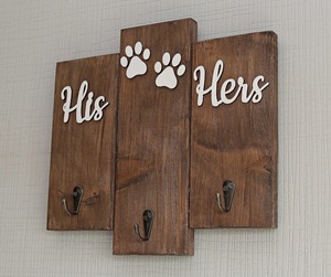 His And Her <b>Key</b> Holder <b>Wall</b> <b>Hook</b> For Home Decor Stylish Couple <b>Key</b> Storage Keeps Car <b>Keys</b> Organized For Both Partners From India - Product Image 1