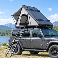 Tente de toit rigide et compacte 3 personnes pour Toyota 4Runner/Hilux: ultra-légère, idéale pour le camping et le 4x4.