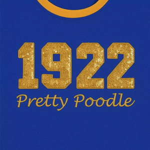 T-shirts Sororité Sœur d'âme Sigma Gamma Personnalisés Lettres Grecques Paillettes Coton Hauts Logo Personnalisé Respirant Écologique Femme - Product Image 6