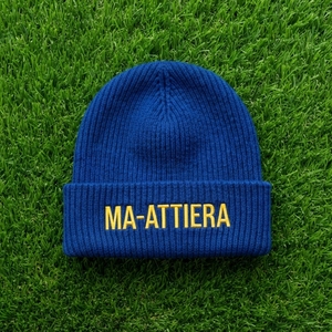 Gorro de Punto Acanalado Azul Rey con Puño, Cálido para Invierno, con Logotipo Bordado Personalizado - Product Image 6
