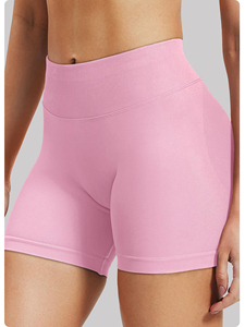 Wholesale Women High Waist Compression Workout <b>Shorts</b> Breathable Quick Dry Fitness Training Running Yoga <b>Shorts</b> Athletic gymwear - Product Image 6