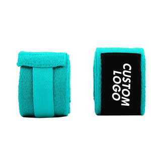 ผ้าพันมือสำหรับชกมวย ระบายอากาศได้ดี ปรับขนาดได้ มีหลายสี ผลิตจากผ้าฝ้ายทนทาน อุปกรณ์เสริมสำหรับการฝึกซ้อมมวย - Product Image 1