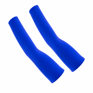 Manchons de cyclisme unisexes bleus, protection anti-UV pour les sports de plein air, adultes - Product Image 6